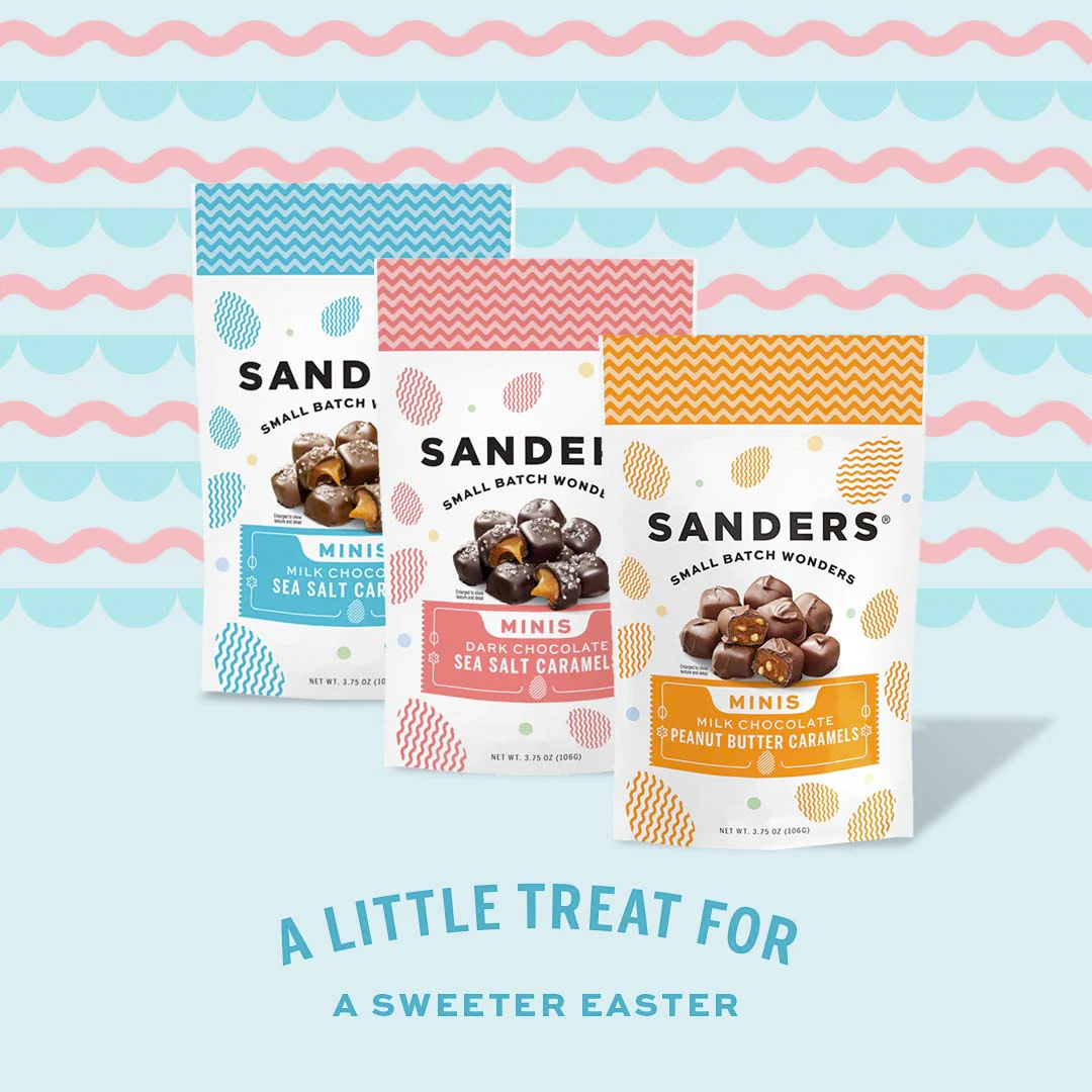 Milk Chocolate Sea Salt Caramels Easter Minis - Image 3